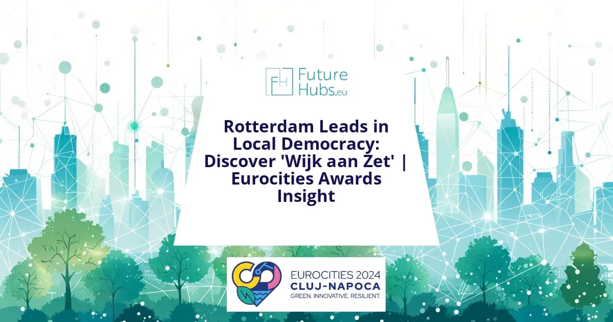 Wijk aan Zet': How Rotterdam is Changing the Face of Civic Participation | Eurocities 2024