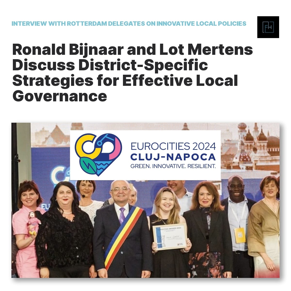 Ronald Bijnaar and Lot Mertens