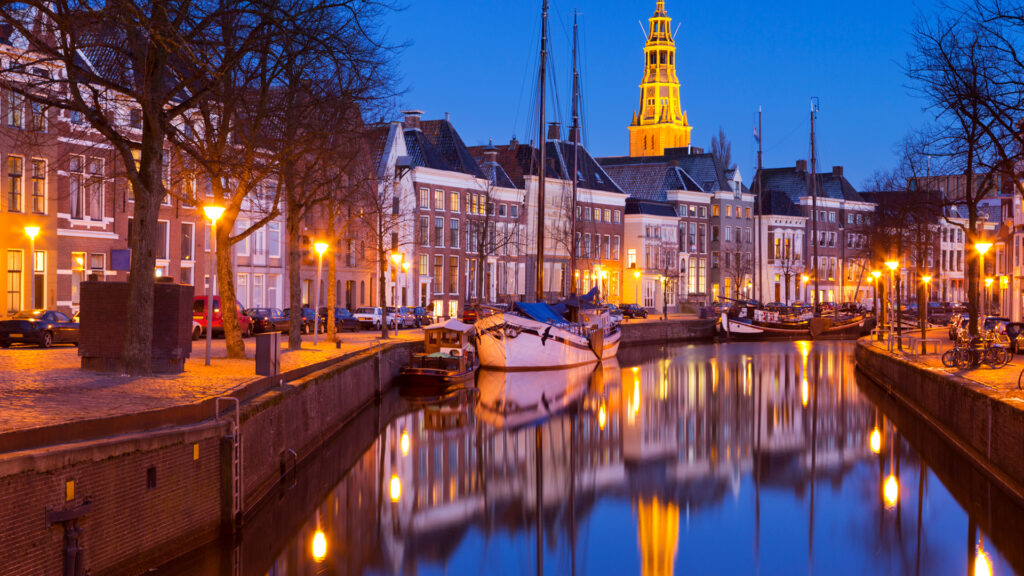 The city of Groningen